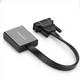 Кабель Ugreen MM108 DVI-D to VGA (0.3m) Black (40259) - зображення 3