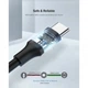 Кабель Ugreen US287 USB 2.0 to USB Type-C (3m) Black (60826) - зображення 2