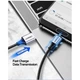 Кабель Ugreen US288 USB 2.0 to USB Type-C (0.25m) Black (60124) - изображение 3