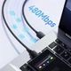 Кабель Essager Type-C to Type-C (2m) Black (EXCTT1-WLA01-P) - изображение 5