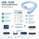Кабель консольний для маршрутизатора Cisco; 1м; USB RS232 (RJ45), CH340 45648 - изображение 4