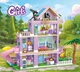 Большой детский конструктор Вилла Girls домик для девочек (7173) - изображение 2
