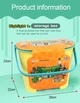 Набор игровых фигурок из игры Plants vs Zombies Растения против зомби, 22 персонажа в ведре (29х22 см) DF686-124 - изображение 2