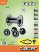 Візок для шланга Claber Jumbo 1/2"-165 м, 3/4"-75 м Black (89000000) - зображення 7