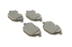 Гальмівні колодки BOSCH 0986495442 BMW 7 Series, 5 Series, X3, X4 34206879857, 34212788284, 34216788284 - зображення 2