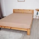 Простынь-чехол на резинке односпальная ТЕП Вдохновение 2-04020_27811 90х200 см кофейная - изображение 2