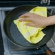 Серветка бамбукова для збирання універсальна Love You Home LYH9008 30х30 см салатово-біла - зображення 6