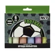 Мел цветной круглый Yes JUMBO Football 400569 6 цветов - изображение 1