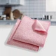 Серветка для ванної скрабуюча двостороння Love You Home LYH9007 30х30 см рожева - зображення 8