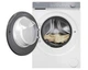 Пральна машина Haier фронтальна, 9кг, 1400, B, 45.2см, дисплей, пара, інвертор, люк сірий, прямий привід, білий - зображення 5