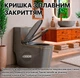Унитаз эксклюзивный керамический VIP унитазы дизайнерские графитовый унитаз уникальный авторский Asans 8607 - изображение 6