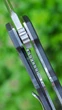 Складаний ніж Camillus Dominator Black Linerlock DDR Design, титанове покриття клинка, скелетна рукоятка, відкриття за плавник - зображення 6