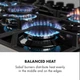 Варильна газова поверхня KLARSTEIN Ignito 5 зонна 10033133 Black Glass (my-5047) - изображение 3