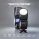 Спалах Speedlite NEEWER Z1-C TTL із круглою головкою для цифрових дзеркальних фотокамер Canon, 76 Вт/с, 2,4 ГГц, 1/8000 с, HSS-спалах (my-7045) - изображение 9