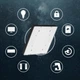 Інтелектуальний перемикач MOES ZigBee ZT-EU4-GY-SR з дизайном Star Ring 4-канальний сірий (my-15091) - зображення 3