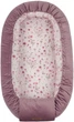 Kokon dla niemowląt Sensillo Velvet Bloom różowy 80x45 cm (5903076324580) - obraz 4