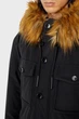 Чоловіча чорна парка W-JORG-NW Diesel XXL A06284 0IDAP - изображение 2