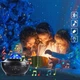 Музичний нічник – проектор для дитячої кімнати з пультом ALED LIGHT Ocean Wave 10 Вт, чорний (my-4029) - изображение 4