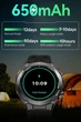 Смарт-годинник для чоловіків водонепроникні сумісний з Android та iOS Findtime FLD93SHSMBK чорний (my-17141) - изображение 6