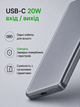 Магнітний повербанк MagSafe бездротовий powerbank портативний power bank тонкий магнітна зарядка магсейф зовнішній акумулятор максейв алюмінієвий для iPhone айфона Apple Android 5000 mAh 20W Qi2 швидка зарядка - зображення 6