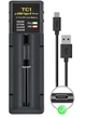Зарядное устройство TC1 для Li-Ion 21700 18650 26650 Type-C USB 2A зарядка Черный - изображение 1