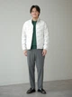 Куртка демисезонная мужская Uniqlo Pufftech 866180118 2XL Серая (1159860057) - изображение 7