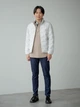 Куртка демисезонная мужская Uniqlo Pufftech 866180118 3XL Серая (1159860058) - изображение 8