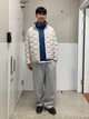 Куртка демисезонная мужская Uniqlo Pufftech 866180118 3XL Серая (1159860058) - изображение 9