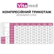 Компрессионные гольфы Vitamed Light 2310 280 Den с открытым носком черные Цвет Черный Носок Открытый Рост (длина изделия) 2-й (normal) Класс компрессии 1 класс (умеренная) Размер S (6578-51376) - изображение 2