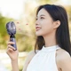 Портативный аккумуляторный вентилятор с дисплеем и подставкой для телефона, ручной вентилятор, беспроводной - изображение 7