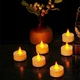 Свічки LED набір 24 шт тепле світло імітація полум’я tealight на батарейках XJ5659 - зображення 4