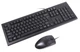 Клавиатура и мышь A4Tech KRS-8520D Black, проводной набор, интерфейс USB - изображение 2