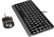 Клавиатура и мышь A4Tech Fstyler F1110 Grey, проводной набор, USB интерфейс - изображение 4
