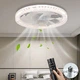 Потолочный LED светильник вентилятор E27 AY1035 AirLight 45W пульт белый - изображение 8