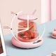 Подогреватель для чашки USB с регулировкой температуры подставка для кофе с дисплеем 3 режима - изображение 5