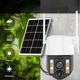 Камера видеонаблюдения 4G уличная, беспроводная IP камера с солнечной панелью, PTZ поворотная с ночным видением VC3-G - изображение 1