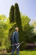Ножницы для живой изгороди Gardena TeleCut с телескопическими ручками и антипригарным покрытием зеленые - изображение 1