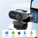 Веб-камера Full HD Q8, с микрофоном, камера для компьютера USB, webcam для стрима и онлайн занятий, для ПК1080p - изображение 10