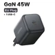 Зарядное устройство UGREEN 45W GaN, USB Type-C (PD 3.0 / PPS / QC 3.0) зарядка - изображение 2