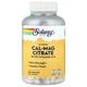 Цитрат магния кальция с витамином D2 Calcium Magnesium Citrate Solaray 180 капсул VegCap - изображение 1