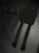 Тактична стегнова платформа MOLLE подвійна чорна (LEG-MOLLE-BL) - изображение 4