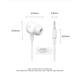 Наушники Vention Echo Lite 3.5mm In-Ear Wired White (GBAWAV) - изображение 7