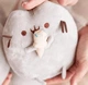 Мягкая игрушка Pusheen Cat с мороженым в лапках 15см Серый - изображение 3
