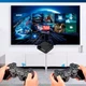 Ігрова консоль M8MINI Android ТВ приставка з 10000 ретро ігор Game Box 4K UHD з двома джойстиками смарт приставка для телевізора Android 10 Amlogic S905 Wi-Fi Bluetooth медіаплеєр з картою пам’яті 64GB підтримка NES Sega PlayStation PSP IPTV Miracast AirP - изображение 7