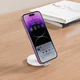 Накамерне відеосвітло з MagSafe XO SS35 Multi-Function Magnetic Folding Mobile Phone Light White - зображення 4