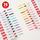 Тексильные Маркеры Fabric Pen GuangNa Набор 24 шт (01820) - изображение 3