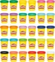 Эксклюзивный набор Play-Doh: 30 Creative Colors (30 баночек) - изображение 2