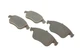 Комплект гальмівних колодок BOSCH 0986494401 Renault Grand Scenic, Laguna, Megane, Scenic 440608746R, 410605055R, 410600011R - изображение 2