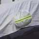 Универсальный всесезонный чехол для автомобиля от дождя и грязи с креплением на резинке размер XL 540×175×120 см водонепроницаемый автомобильный тент для зимы - изображение 9