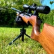 Подставка трипод Vanguard Porta-Aim алюминий 32 см для охоты и спортивной стрельбы черный - изображение 5